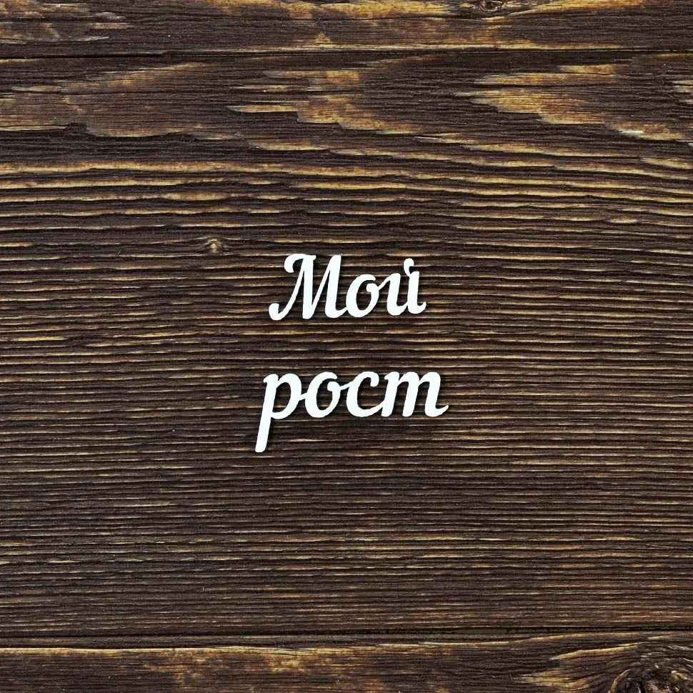 Мой рост