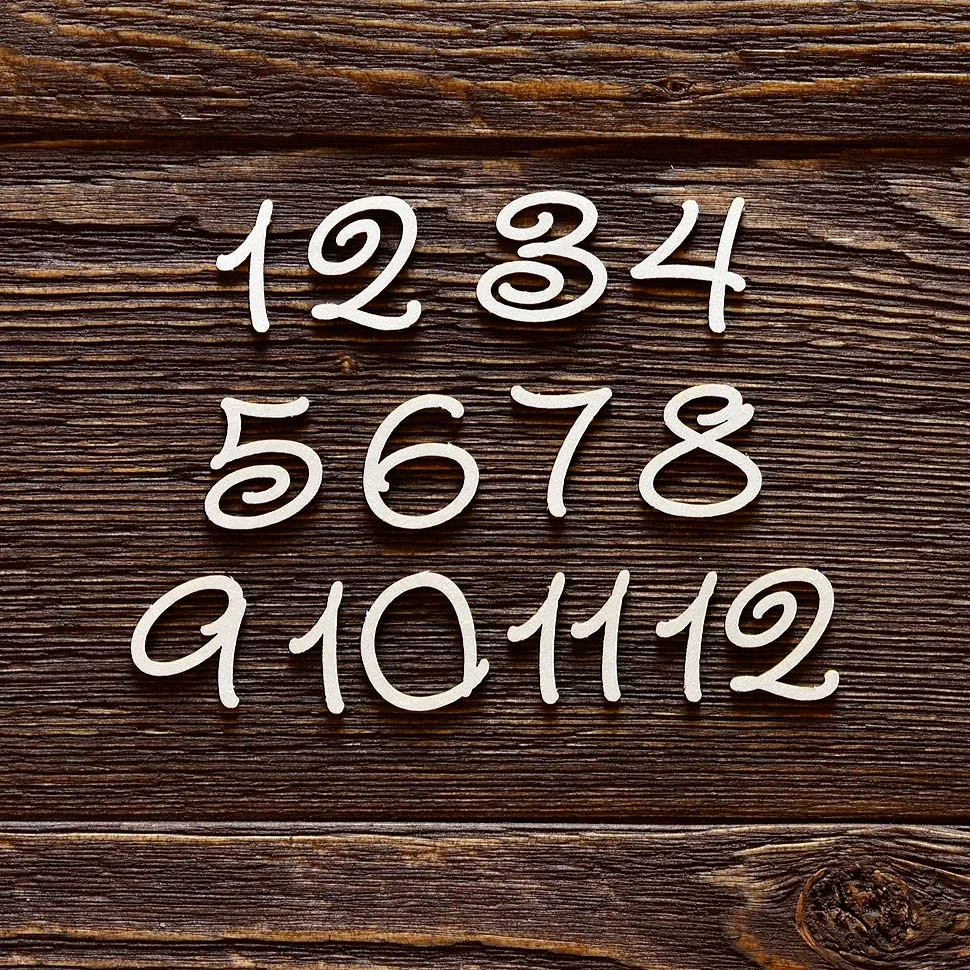 Набор цифр №11