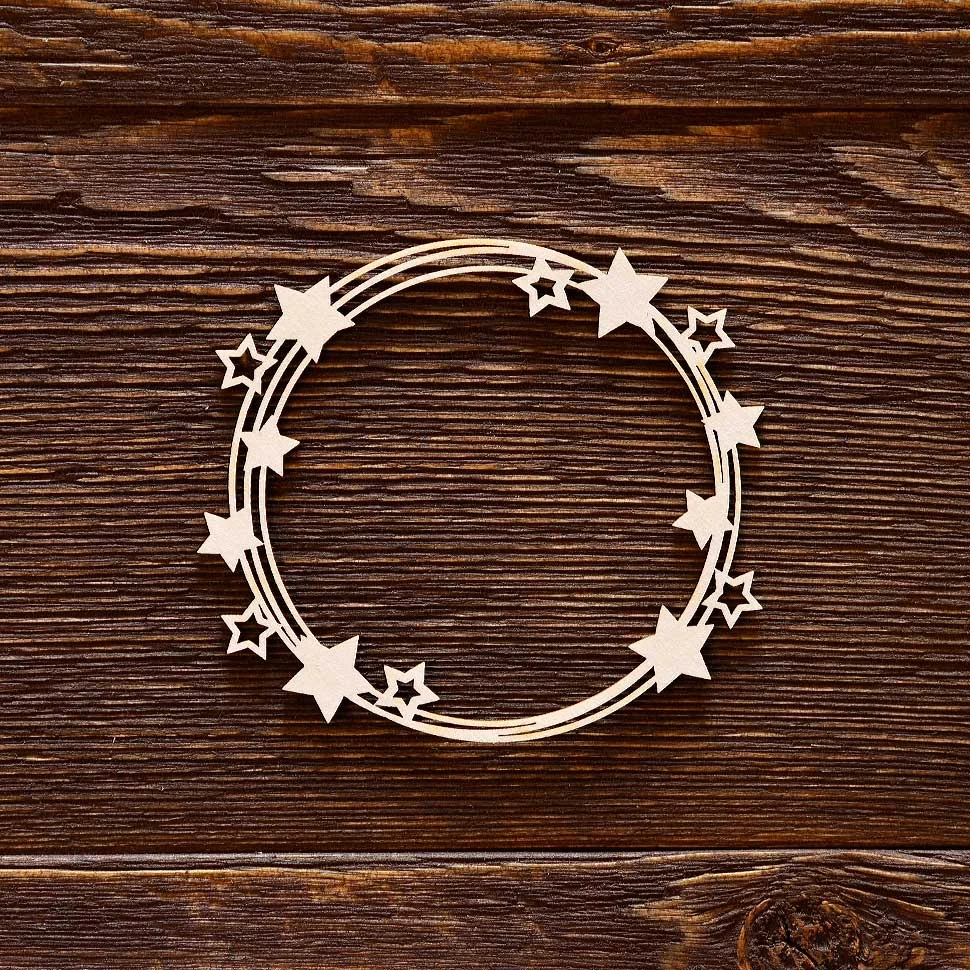 Рамка со звездочками