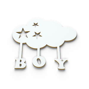 Заготовка для тиснения Облачко Boy