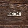 Надпись LONDON